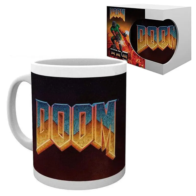 Taza de cerámica de Doom